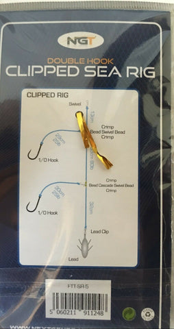 Sea Fishing Rigs - 3 hook Flapper 2 hook flapper , Pennel , Pulley Cli – JK  Rigs and Bits